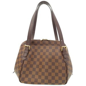 Louis Vuitton Damier Ebene Brown Belem Shoulder Bag